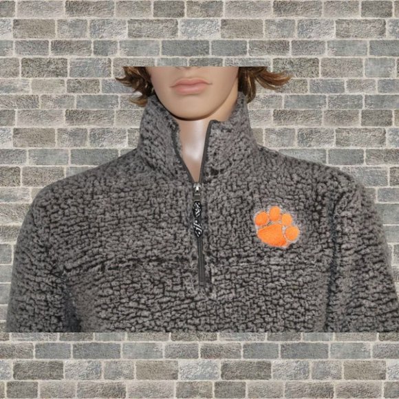 Clemson University Fur Paw Jacket Sweater XS - Picture 6 of 6